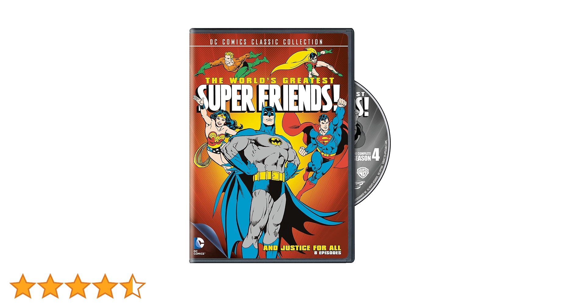 (未使用･未開封品)　World's Greatest Super Friends: Season 4 [DVD] [Import] vf3p617 World's Greatest Super Friends: Season 4 / (Full) [DVD